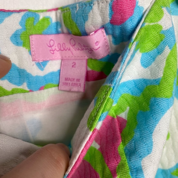 Lilly Pulitzer Lavender Lace Skirt Pink a Delicacy - Picture 3 of 7